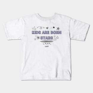 Kids Are Born Stars - Lauv Merch Kids T-Shirt